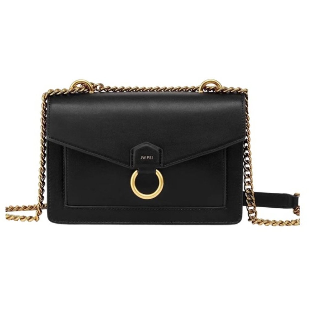 JW PEI Envelope Gold Chain Crossbody Bag